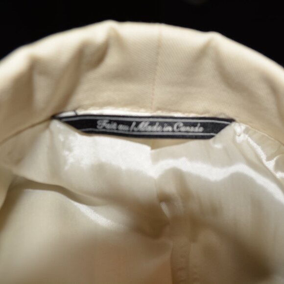 Off White Dinner Jacket 48L - Picture 5 of 8